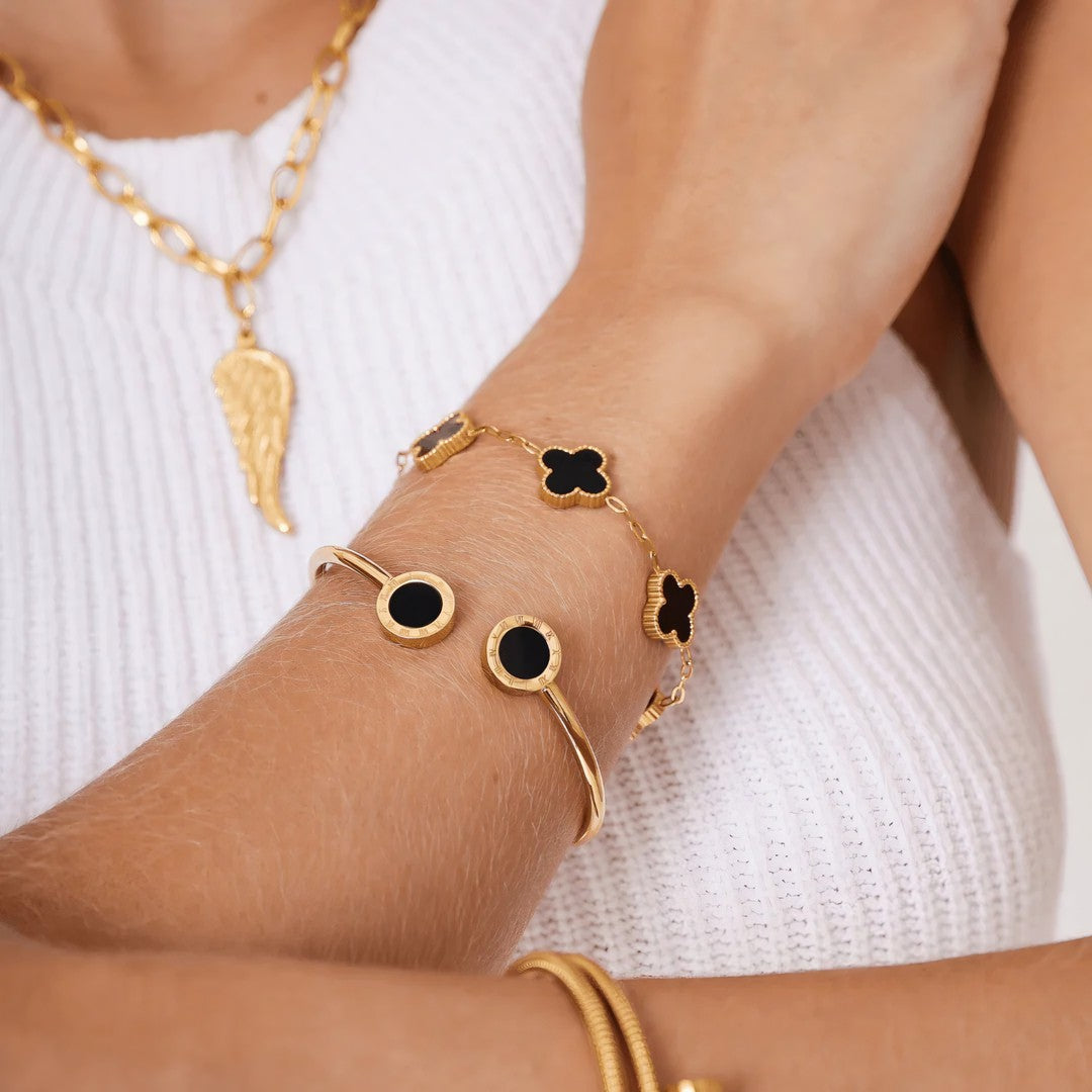 Bracelete Malu Banhado em Ouro 18k