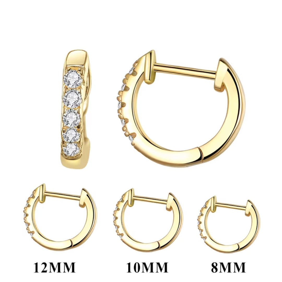 Brinco Sintra em Prata 925 Banhado em Ouro 18k