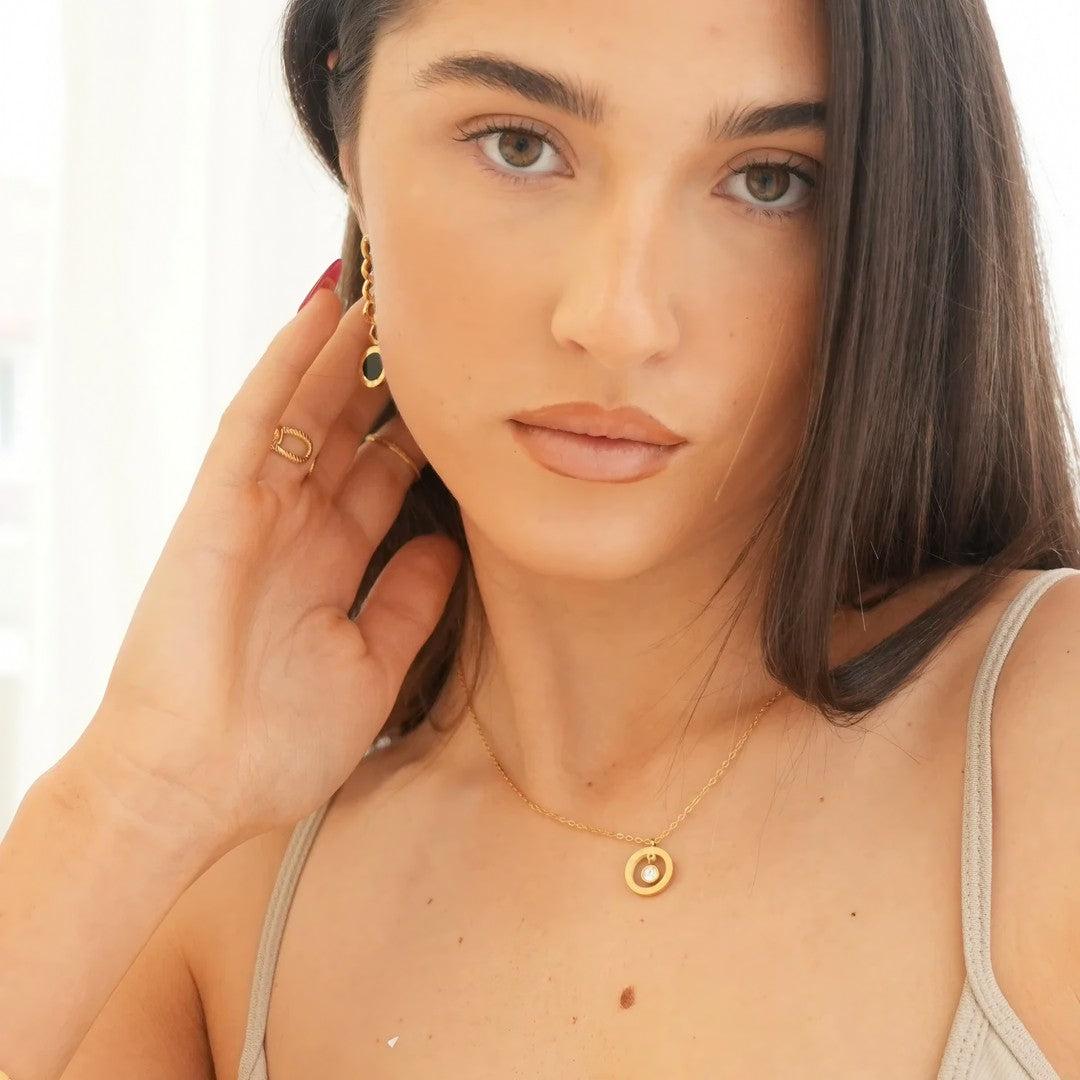 Colar Alea Banhado em Ouro 18k