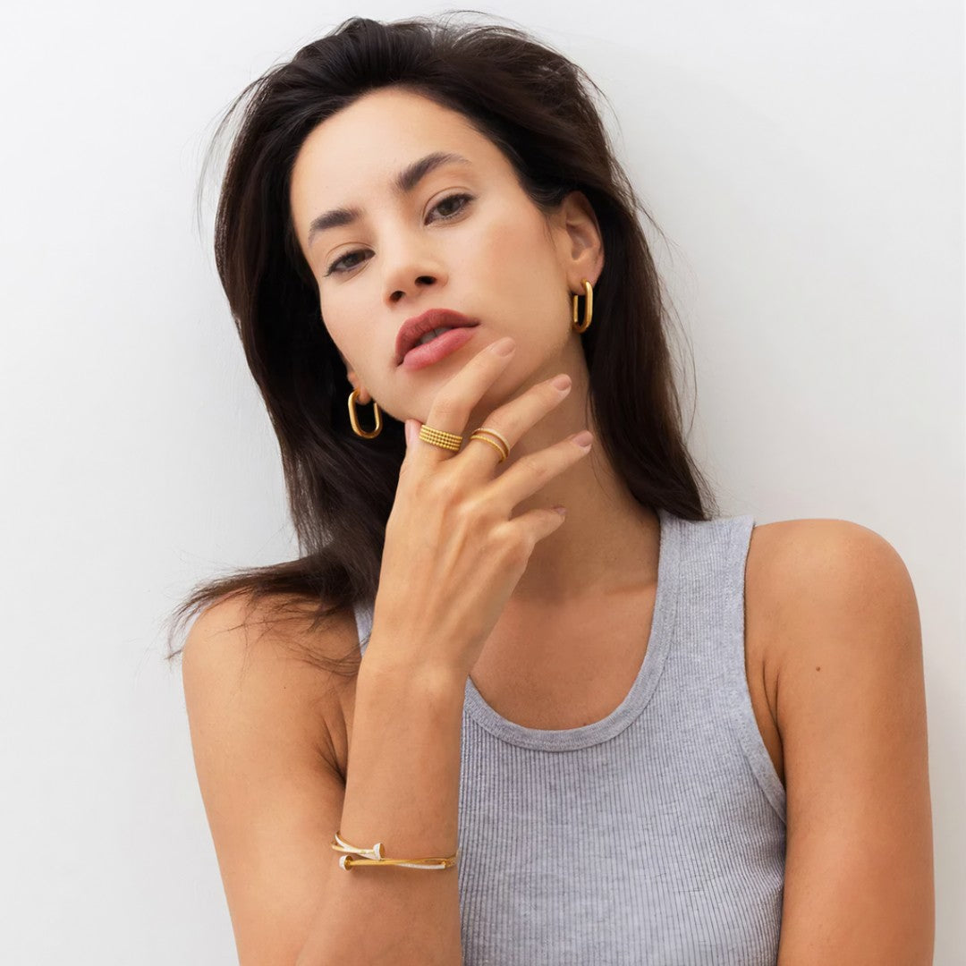 Bracelete Zoe Banhado em Ouro 18K