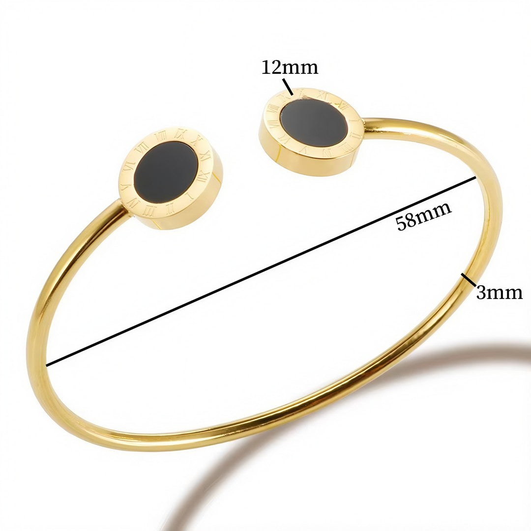 Bracelete Malu Banhado em Ouro 18k