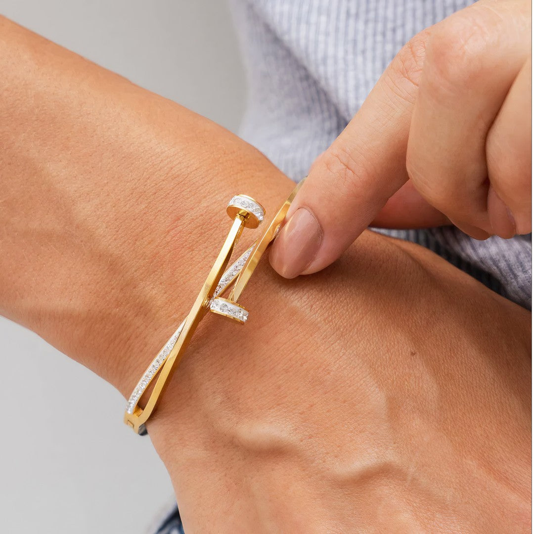 Bracelete Zoe Banhado em Ouro 18K