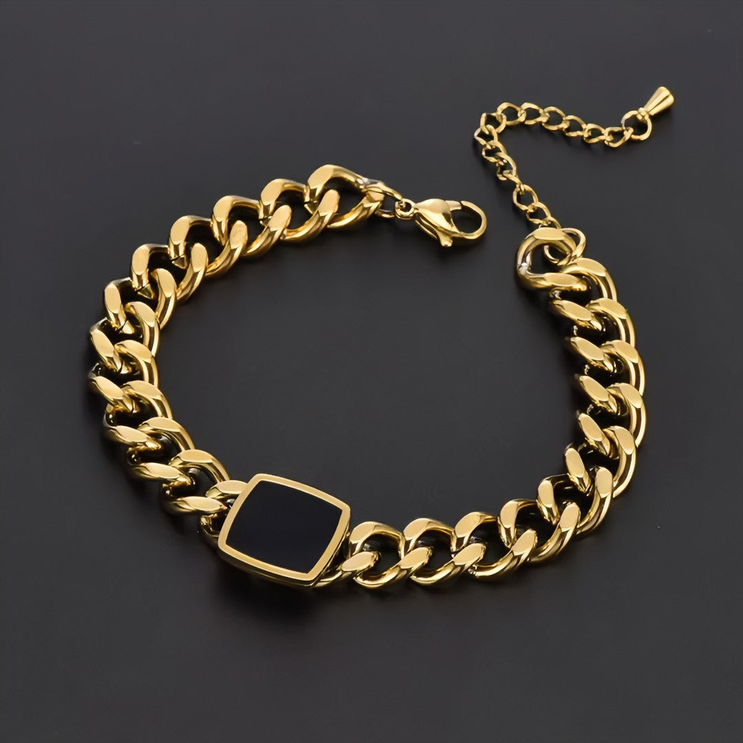 Pulseira Noah Mistério Banhado em Ouro 18k