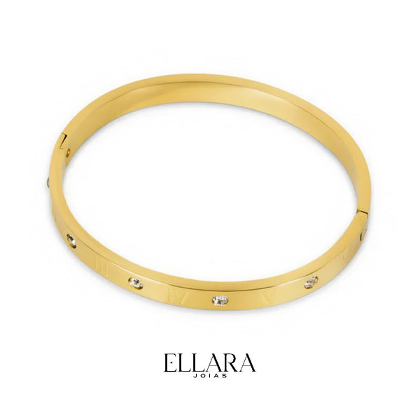 Bracelete Clássico Banhado em Ouro 18k