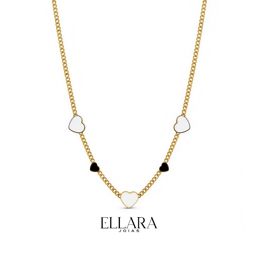 Colar Roman Banhado em Ouro 18k