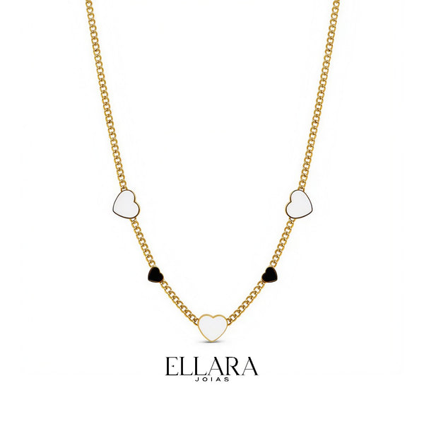 Colar Roman Banhado em Ouro 18k