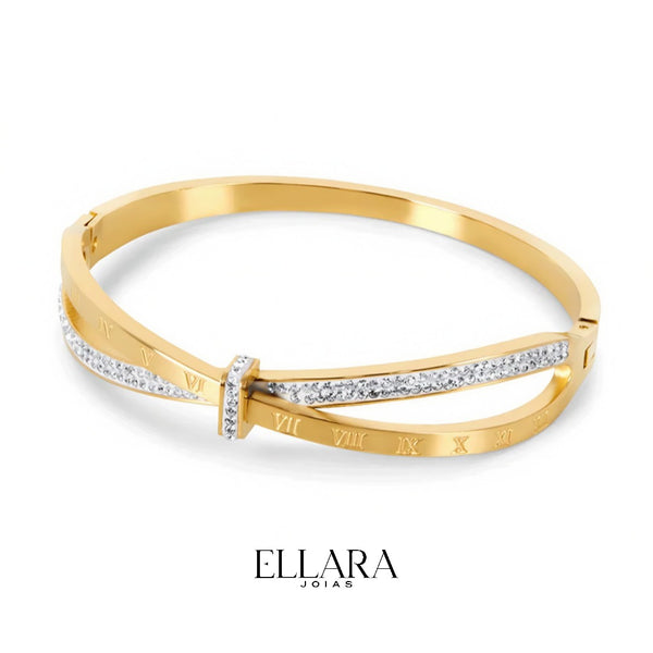 Bracelete Elisa Banhado em Ouro 18K