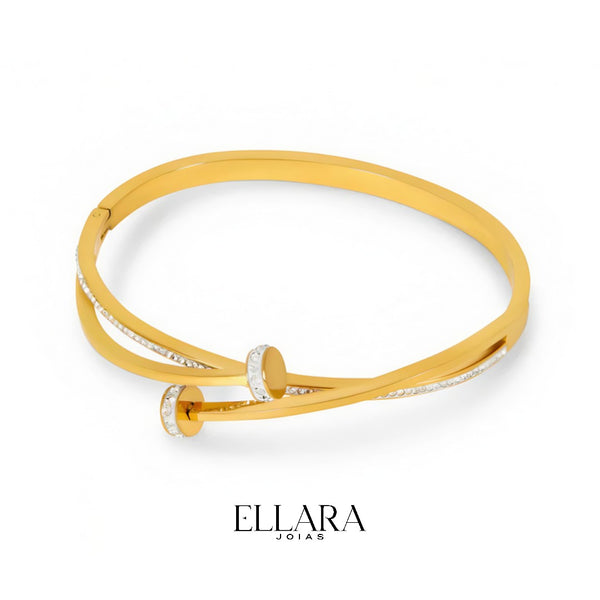 Bracelete Zoe Banhado em Ouro 18K