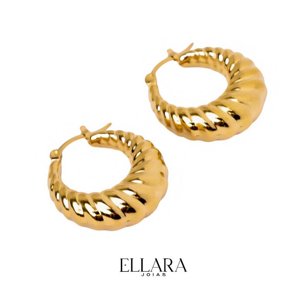 Brinco Iris Banhado em Ouro 18K