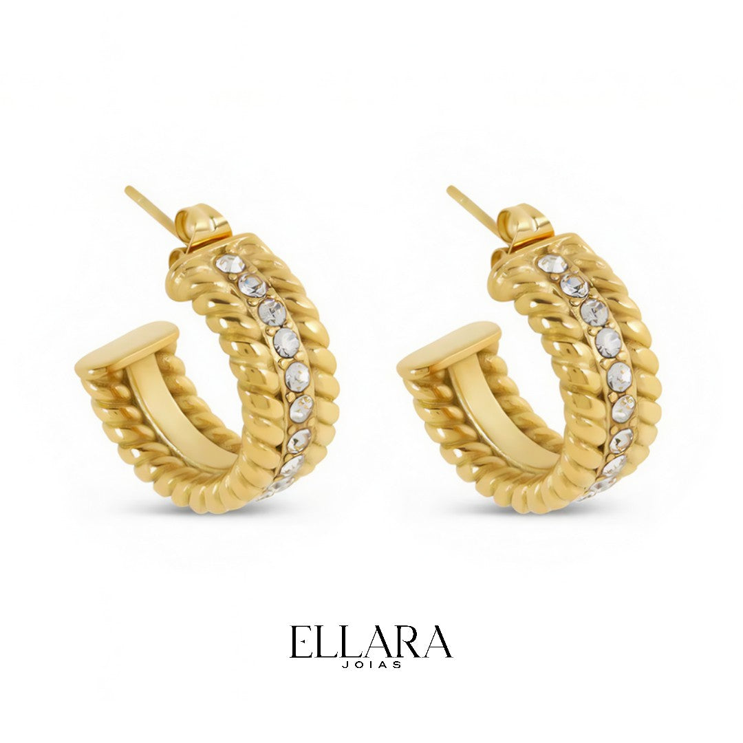 Brinco Dala Banhado em Ouro 18k