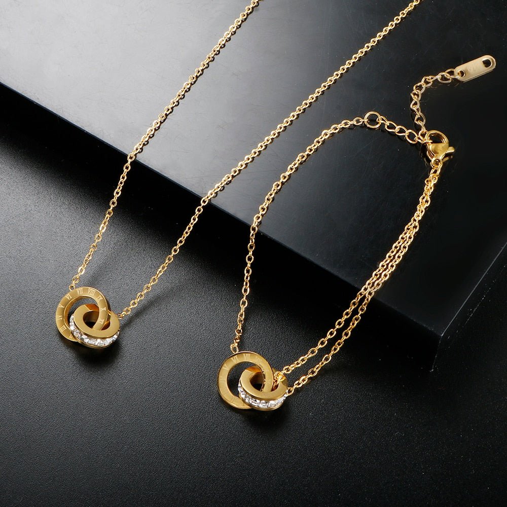 Colar Cleron Banhado em Ouro 18k