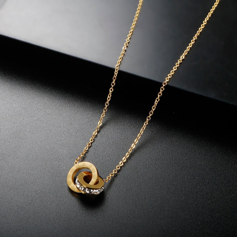 Colar Cleron Banhado em Ouro 18k
