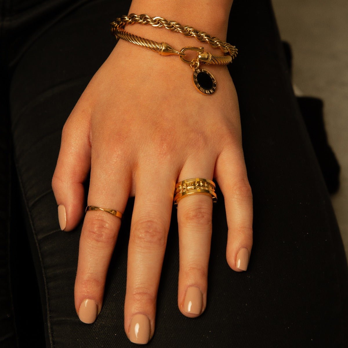 Pulseira Riley Banhado em Ouro 18K